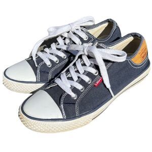 Levi's Navy Canvas Sz 6.5 Women's Stan Buck